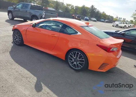2016 Lexus Rc 200T from USA, damaged, VIN JTHHA5BCXG5000345